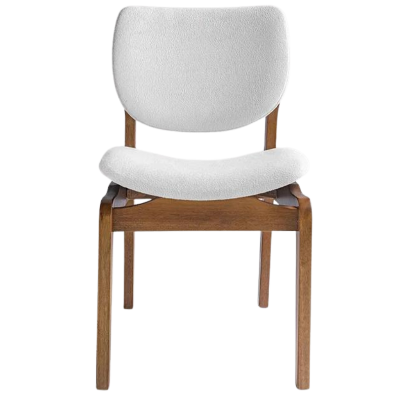 Cadeira Estofada Bali Off White