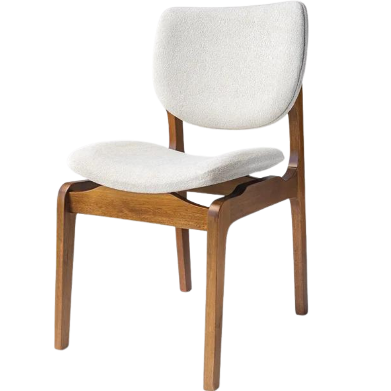 Cadeira Estofada Bali Off White