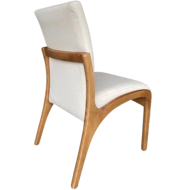 Cadeira Estofada Sândalo Off White