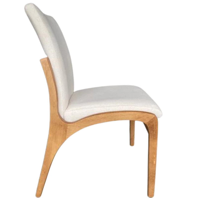 Cadeira Estofada Sândalo Off White
