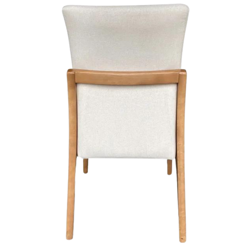 Cadeira Estofada Sândalo Off White